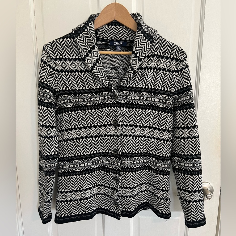 Chaps Petite Sweater Cardigan